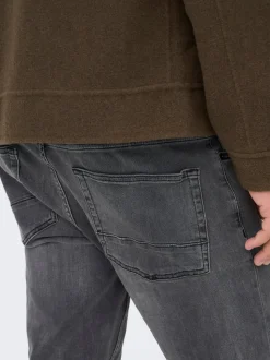 ONSWARP Tiro bajo Corte skinny Vaqueros