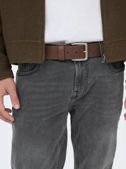 ONSWARP Tiro bajo Corte skinny Vaqueros