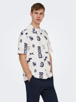 ONSWHITE Camisa estilo resort