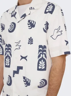 ONSWHITE Camisa estilo resort