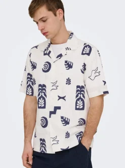 ONSWHITE Camisa estilo resort