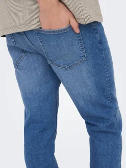 ONSYOKE Cintura media Corte tapered Vaqueros
