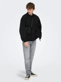ONSYOKE Talle medio Corte tapered Vaqueros