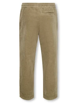 OSJLINUS Corte tapered Corduroy Pantalones