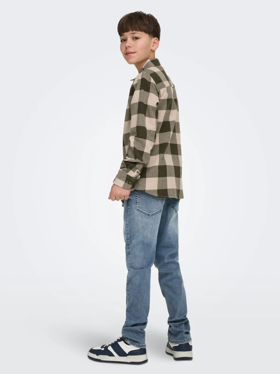 OSJWEFT Corte slim Vaqueros