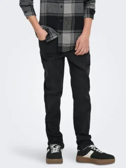 OSJWEFT Corte straight Vaqueros